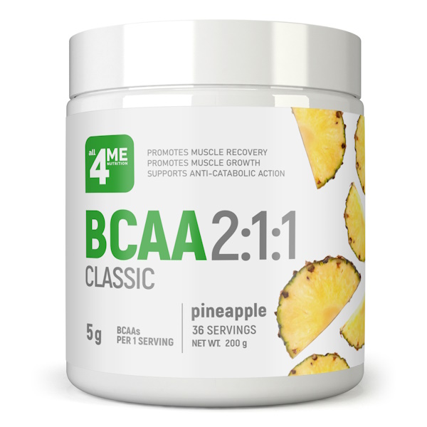 BCAA, 200 г ананас 4ME